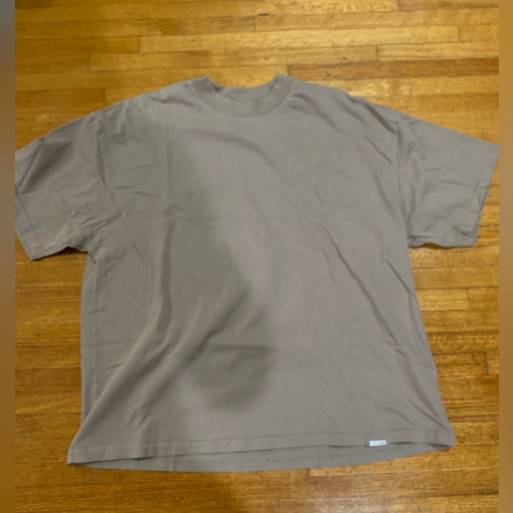 Represent clo taupe blank shirt